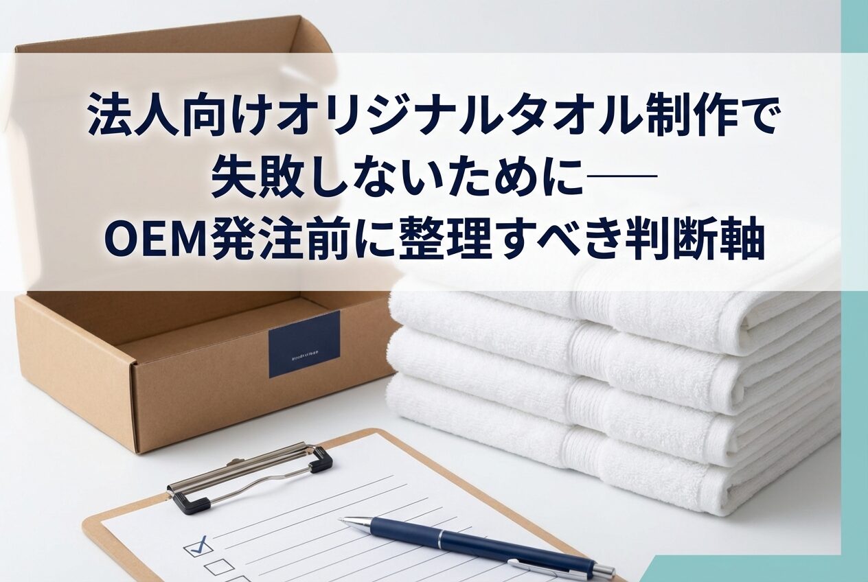 オリジナルタオル